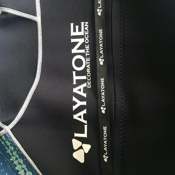 LAYATONE, Wetsuit, NEW,Decorate the ocean, Women size M - Picture 5 of 6